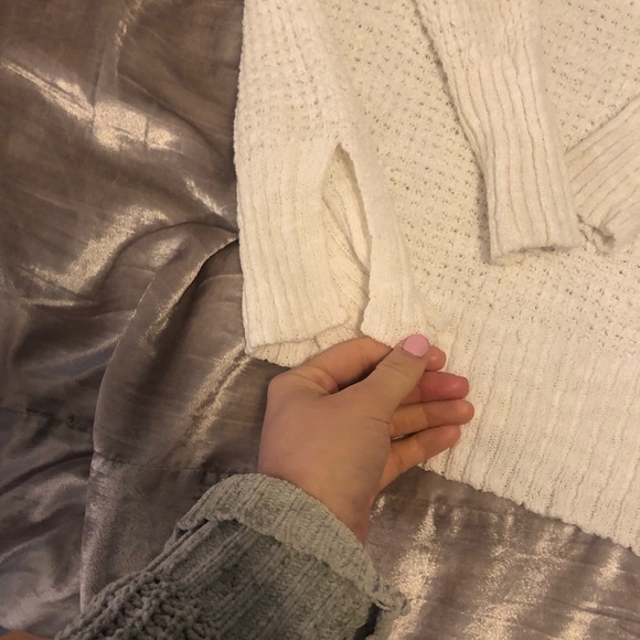 American Eagle lace up sweater - S - Picture 4 of 6